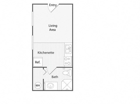 Aspire Oregon City Apartments Laurelwood Floor Plan